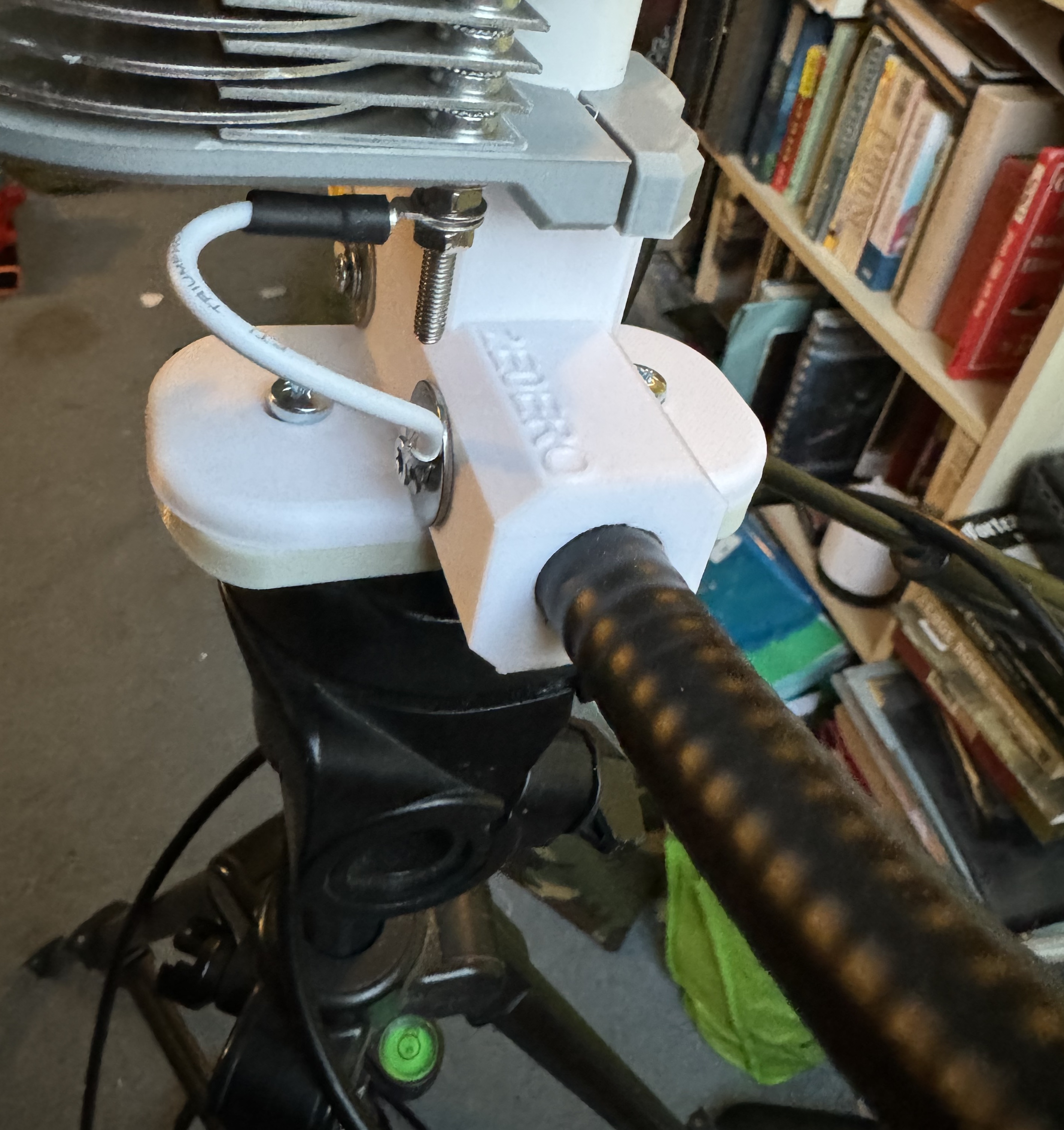 Tripod Camera Mount For 2E0ERO Loop Antenna By Rik Kershaw Moore tripod-camera-mount-for-2e0ero-loop-antenna-by-rik-kershaw-moore