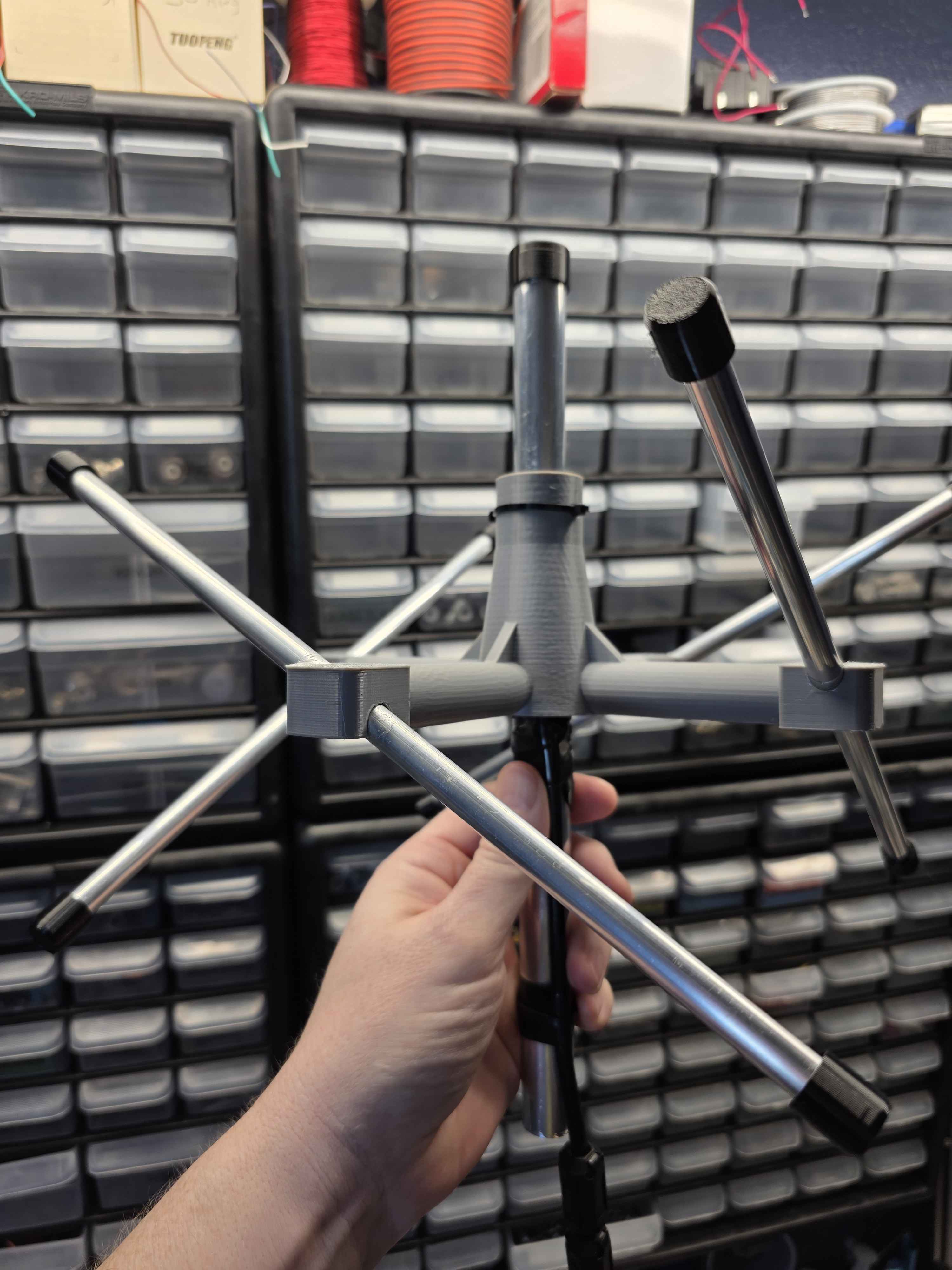K7ZOO Parasitic Lindenblad Antenna Caps