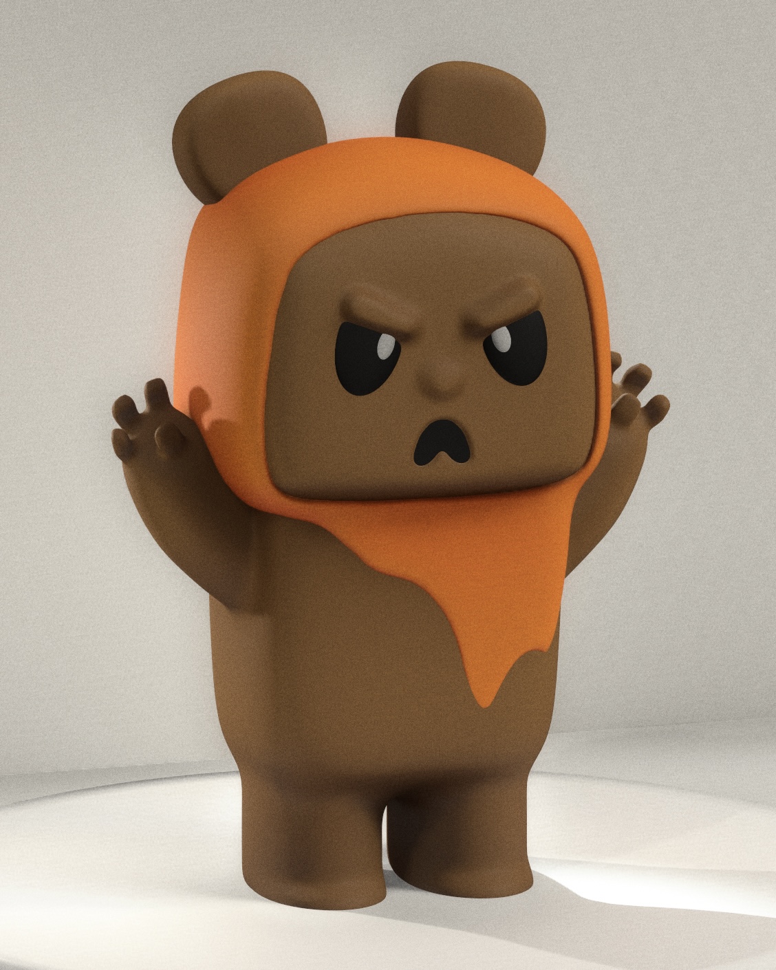 Ewok - Star Wars - No Support by Hildi3D | Download free STL model ...