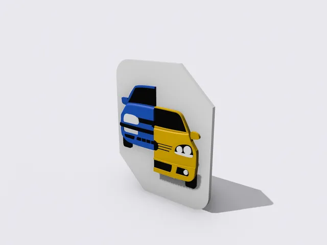 Wall mount graphics GOLF MK3/MK5 v1