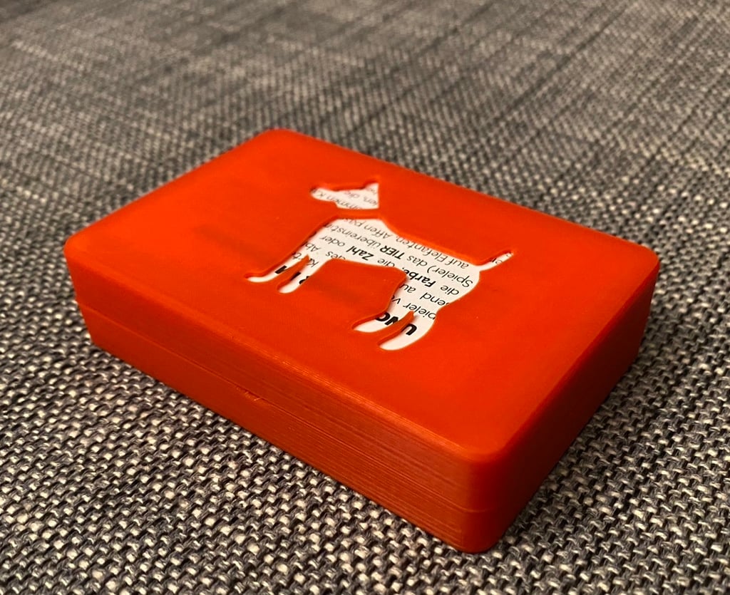 Sleek Playing Card Box