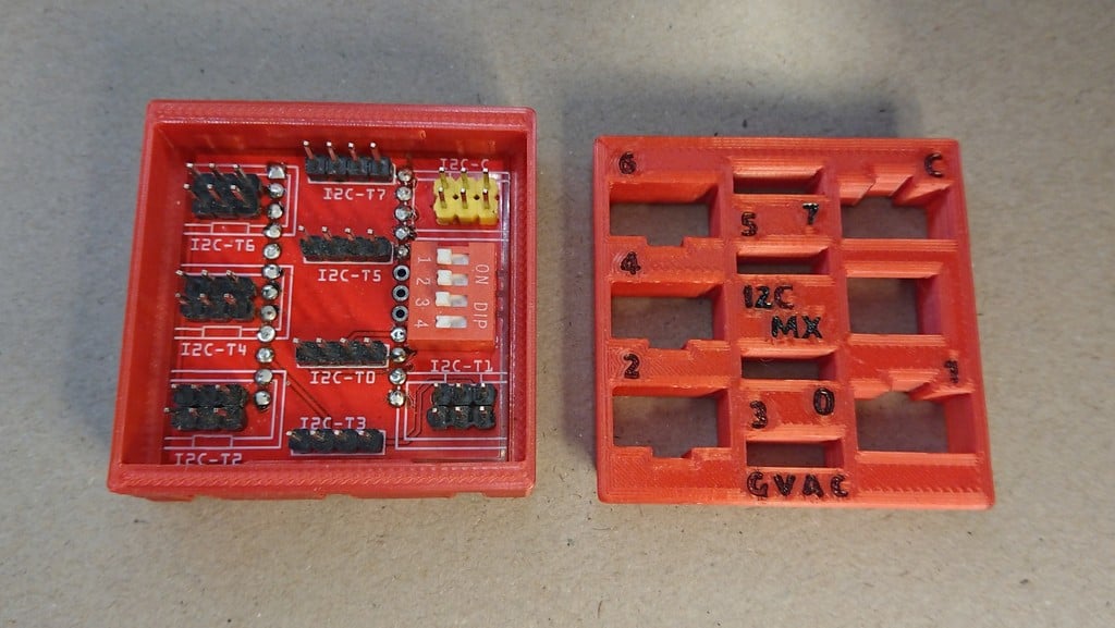 I2C multiplexer PCA9548A for fischertechnik by juh | Download free STL ...