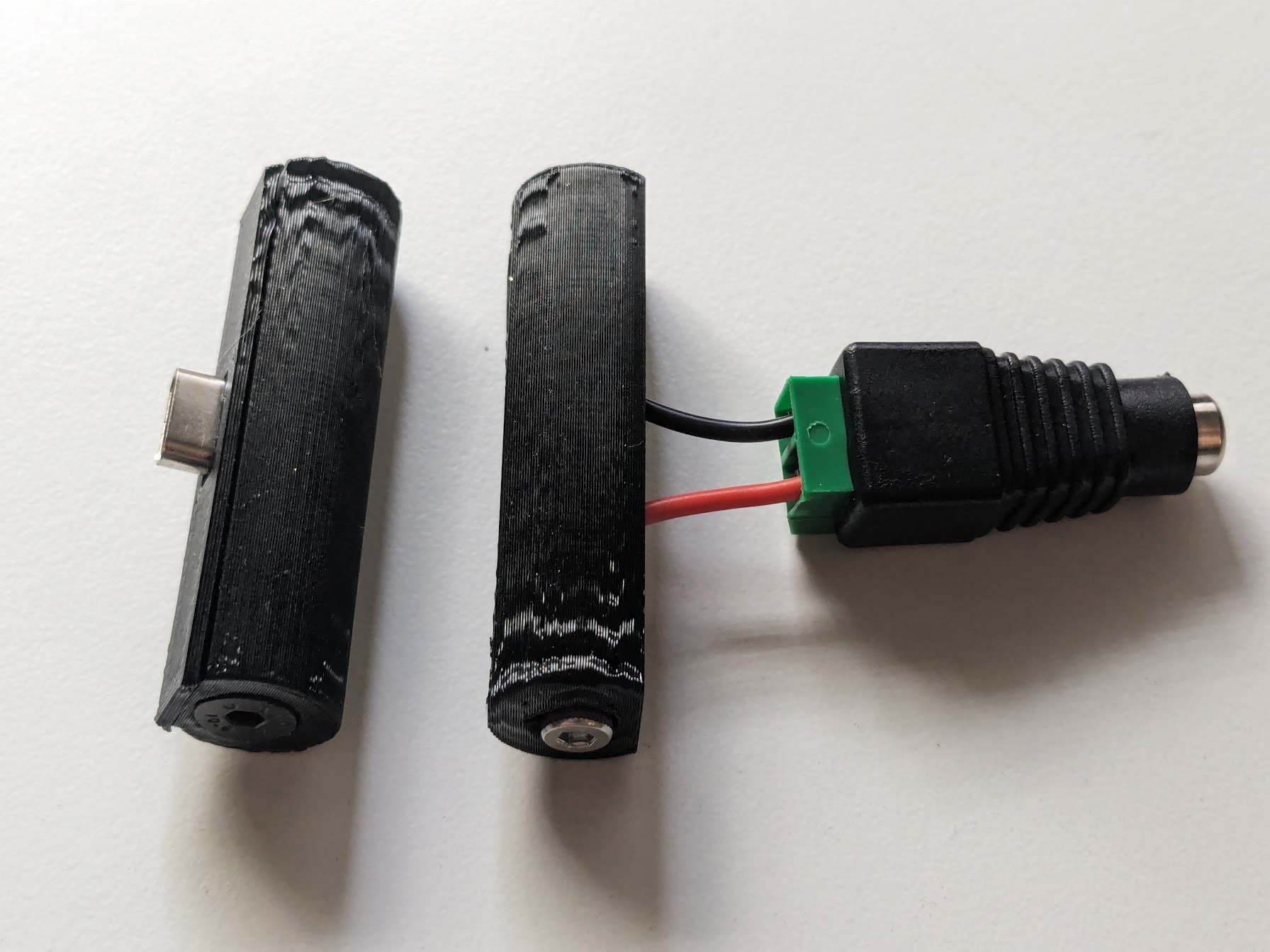 AA / 14500 Battery Dummy Eliminator Power Supply Adapter