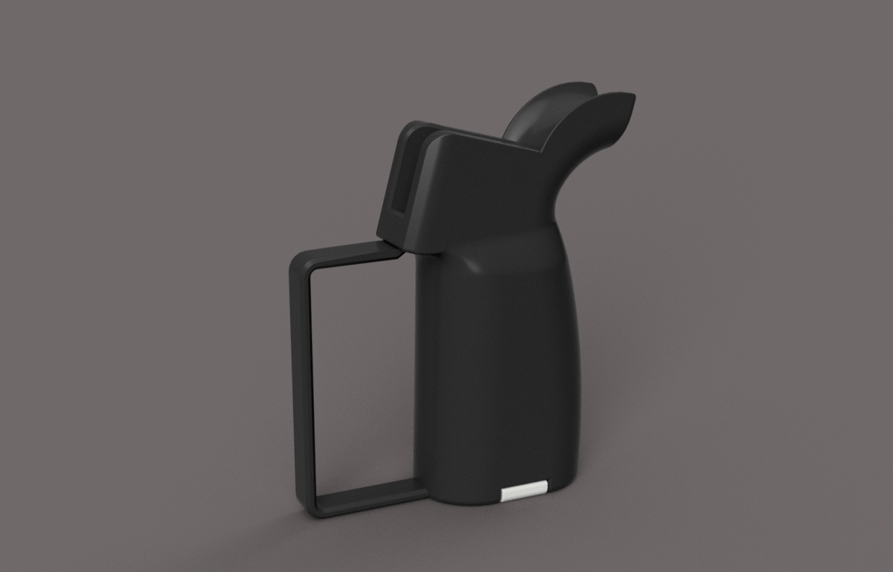 AR Storage Grip with Knuckle guard