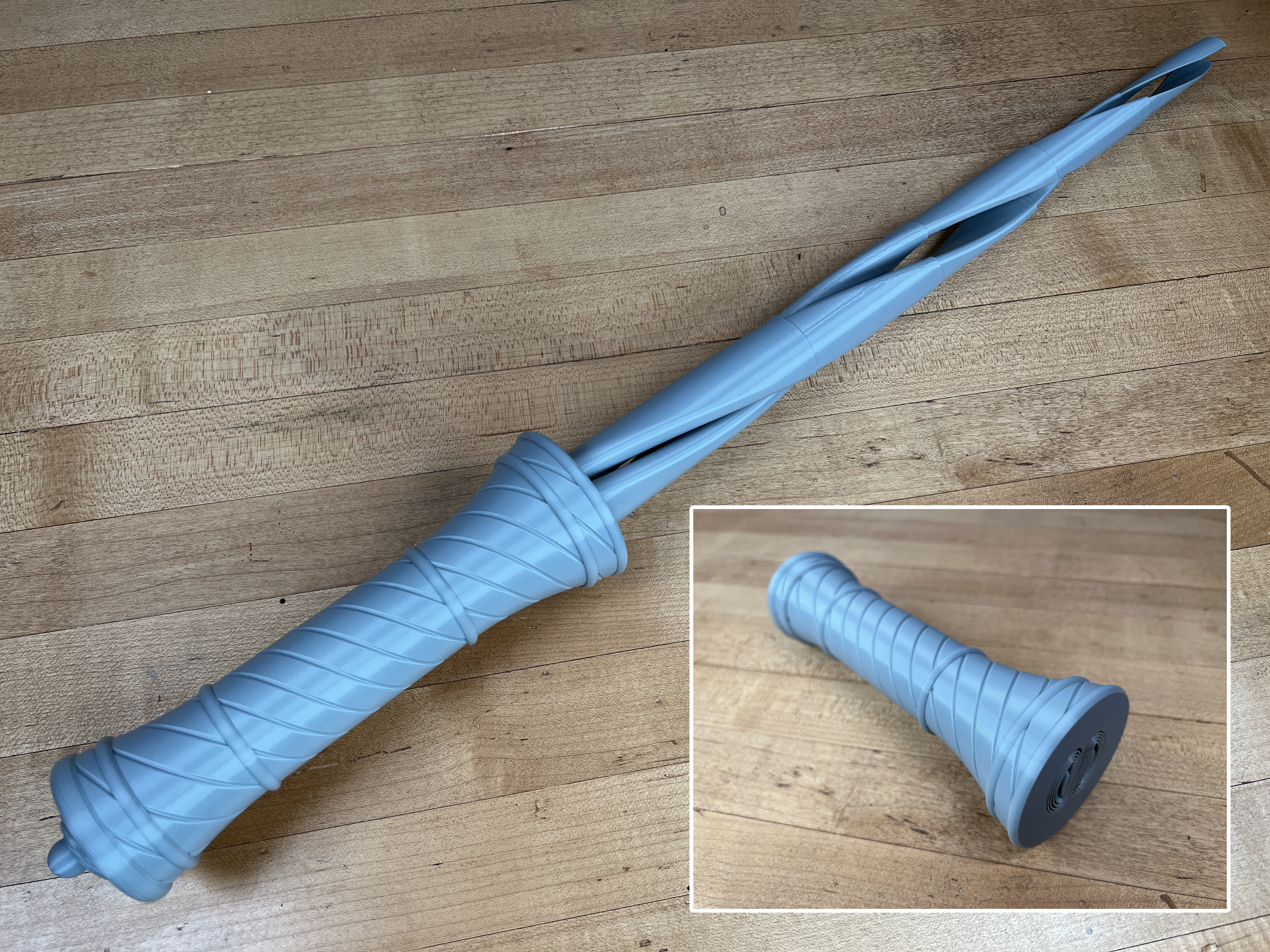 Dual Blade Magic Sword Print-in-Place