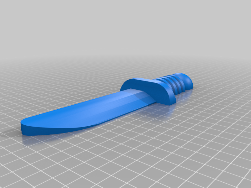Giant ㄥ乇Ꮆㄖ Knife (44658) (101 scale) by Yvrogne Download free STL