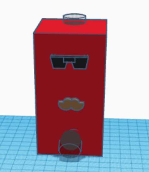 Cool guy dice tower