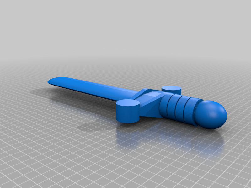 Giant ㄥ乇Ꮆㄖ sword (76764) (10:1 scale) by Yvrogne | Download free STL ...