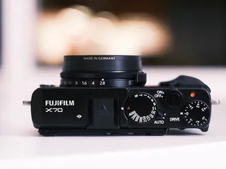 Fuji X70 camera filter adapter 49mm - angular version II 7mm