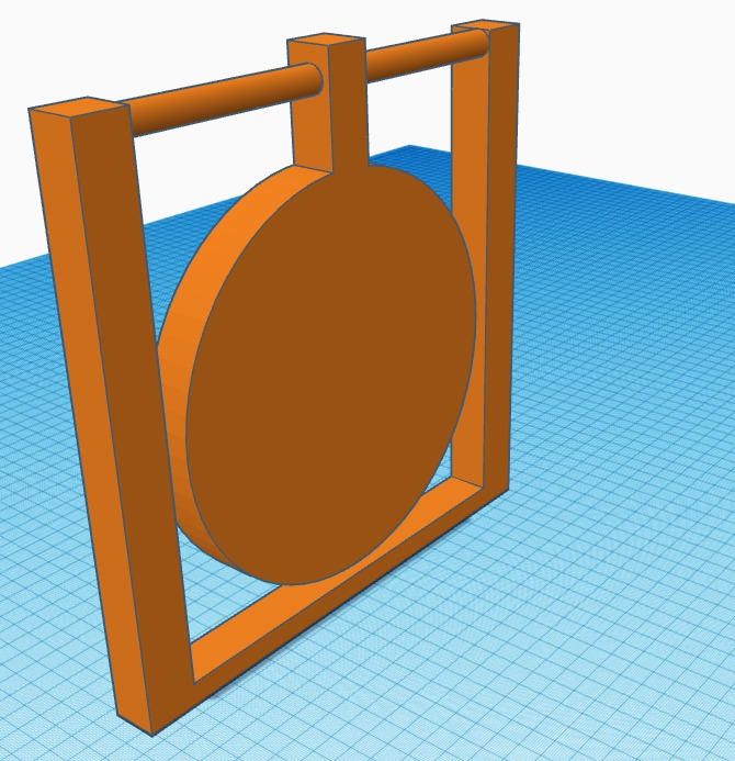 Print-In-Place Nerf target
