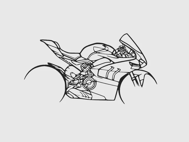 Ducati motorcycle - wall art
