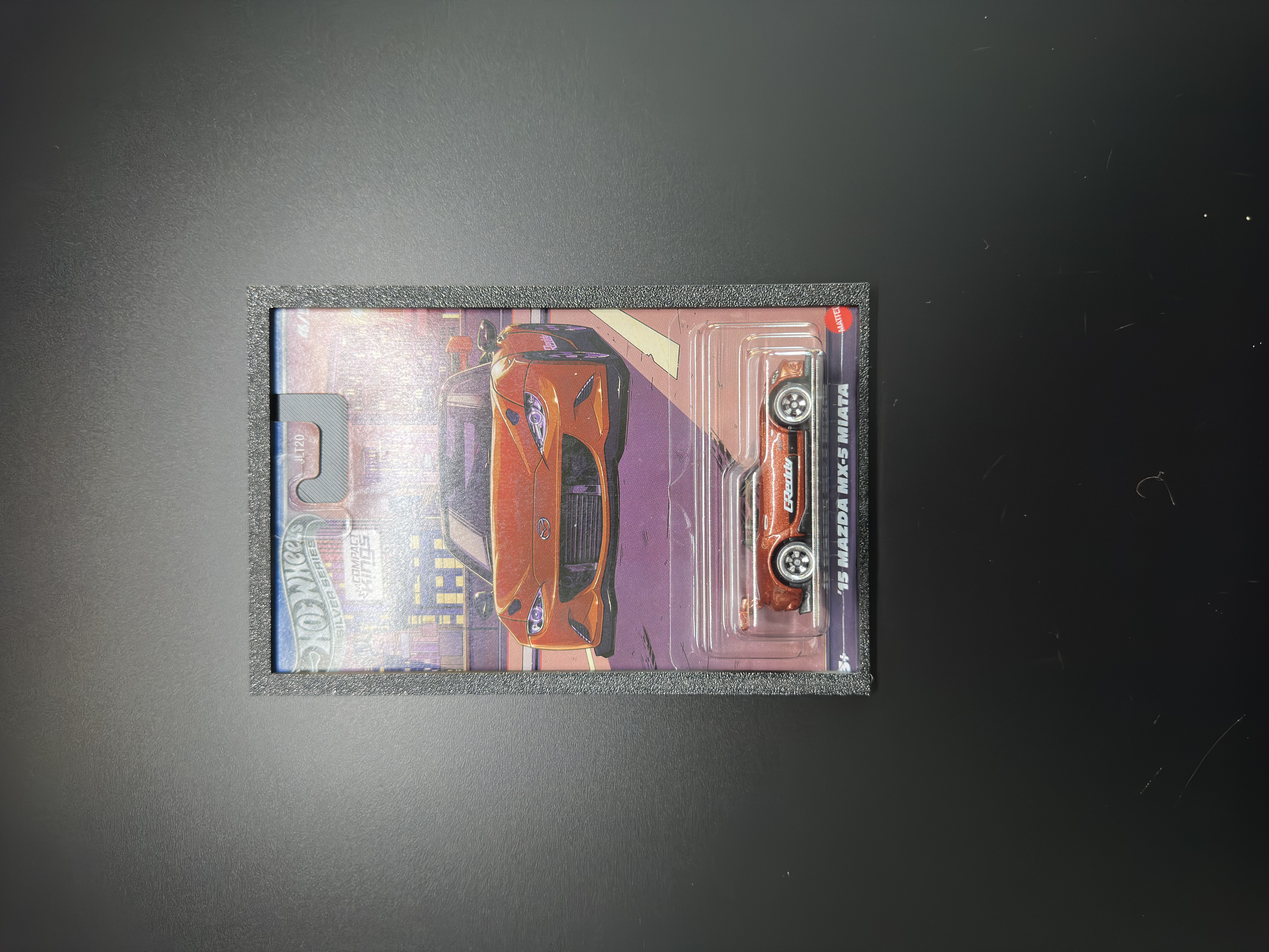 Hot Wheels Silver Series wall decoration frame