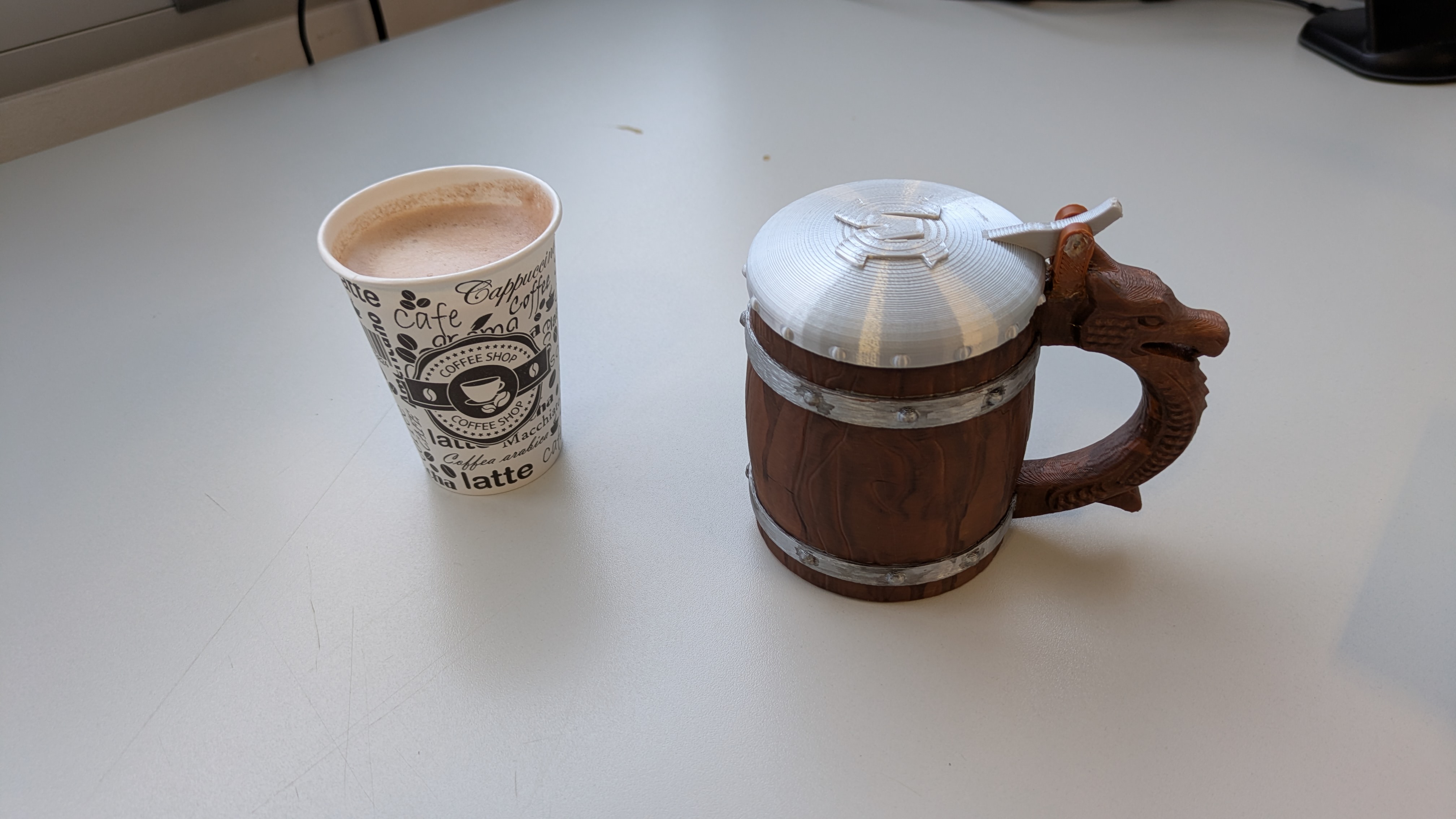 Coffee cup Mug viking style