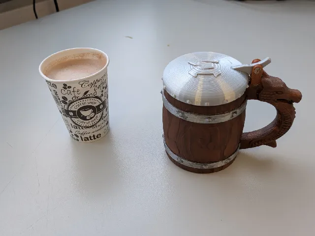 Coffee cup Mug viking style
