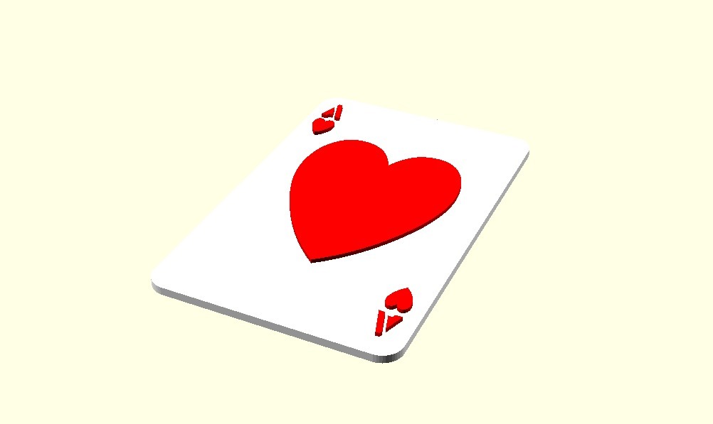 Miniatura 2 do modelo 3D Playing cards