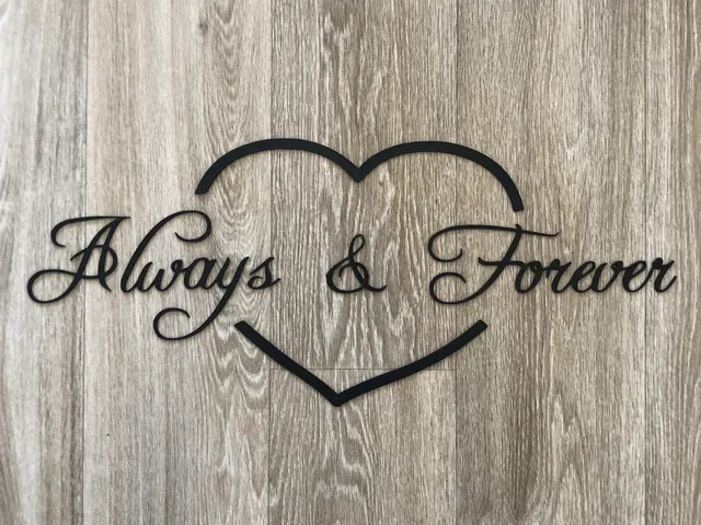 Wall Art - Always & Forever