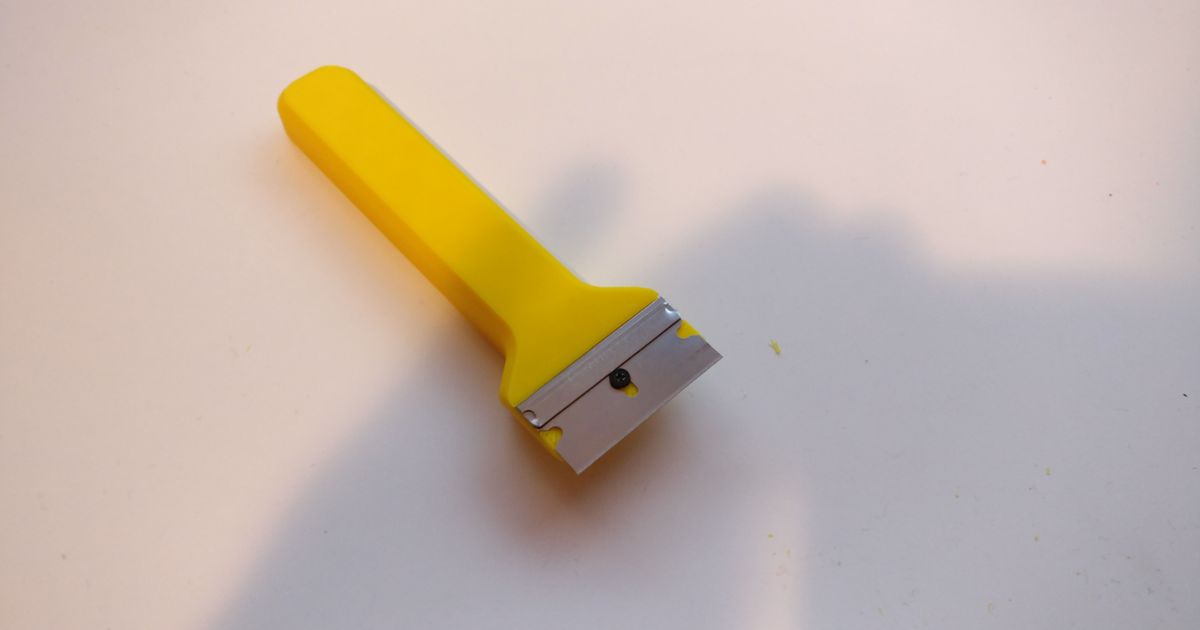 Razor Blade Holder by Fx137 Download free STL model