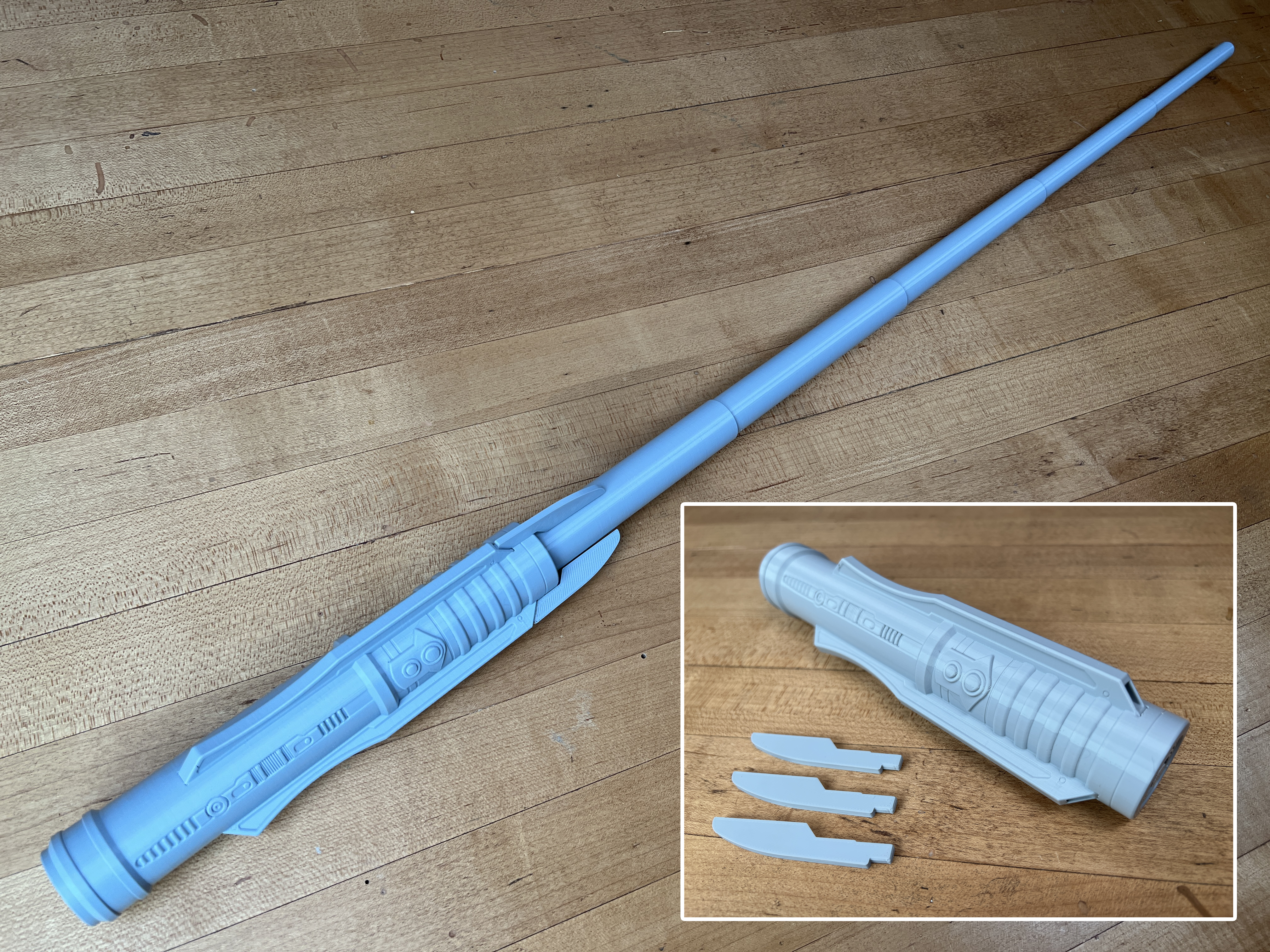 Revan’s Print-in-Place  Lightsaber