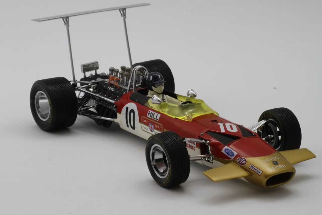 F1 1968 Lotus Type 49B Graham Hill by R.R. | Download free STL