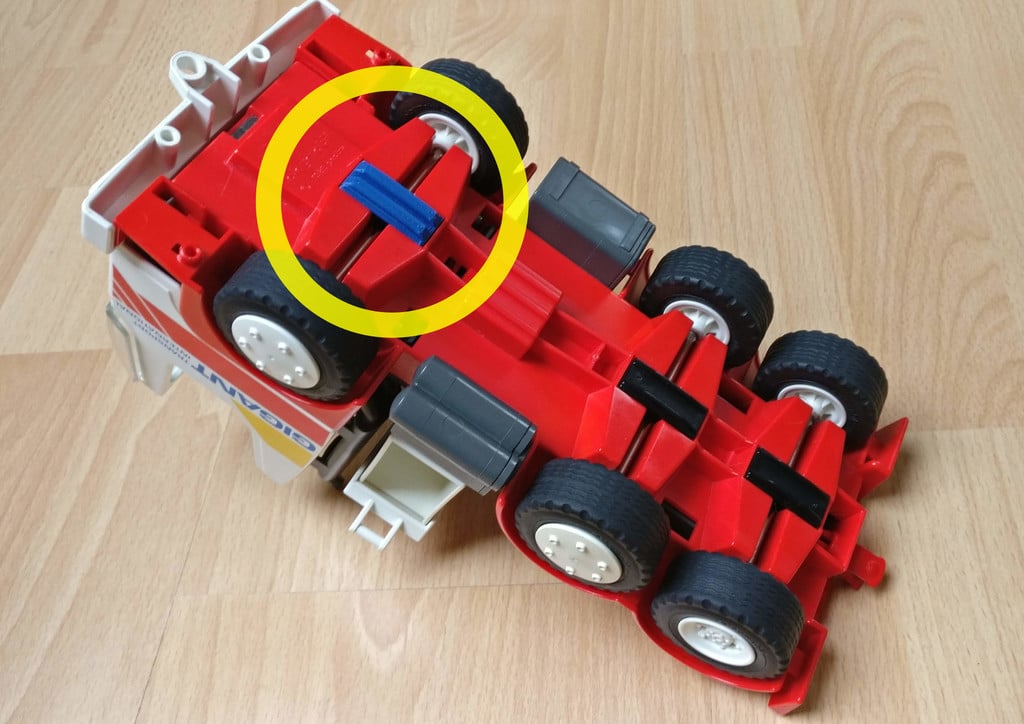 Playmobil Truck Axle Clips / Achshalter