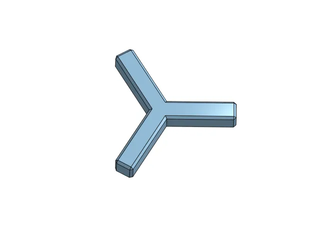 spacer for hexagon "tree wall"