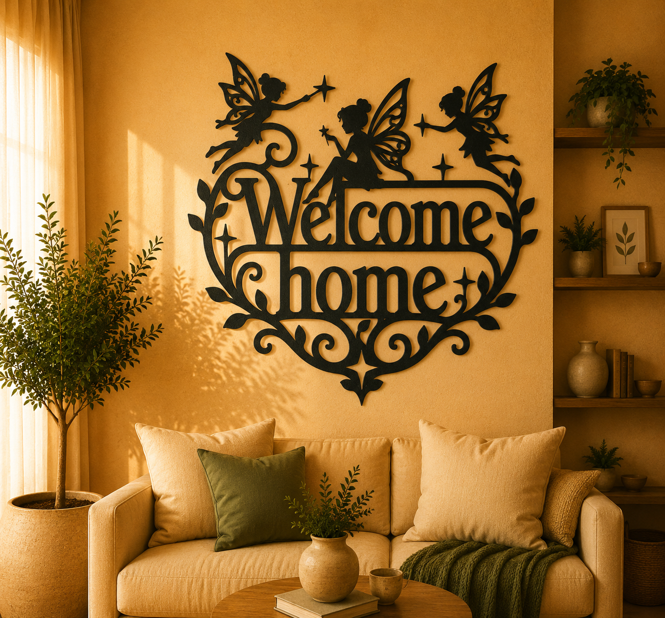 Fairy Welcome Home 2D Wall Art