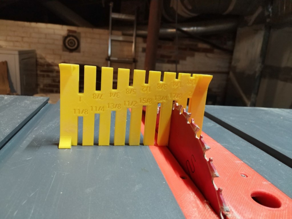 Saw Blade, Dado, and Router Bit Height Gauges by CheeseMcGee Download