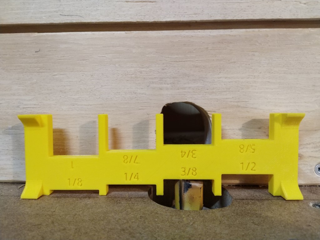 Saw Blade, Dado, and Router Bit Height Gauges by CheeseMcGee Download