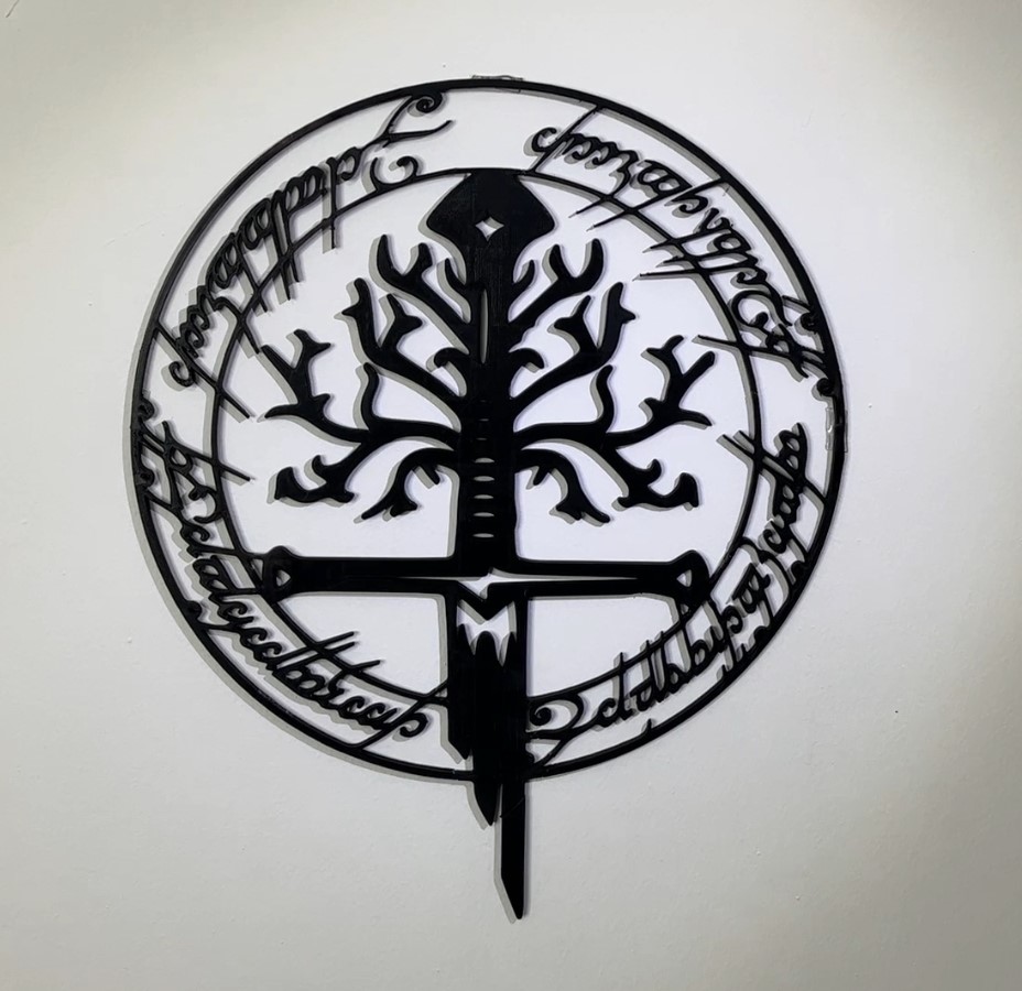 LOTR Anduril Wall Art
