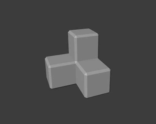 Miniatura 2 do modelo 3D A tetris puzzle