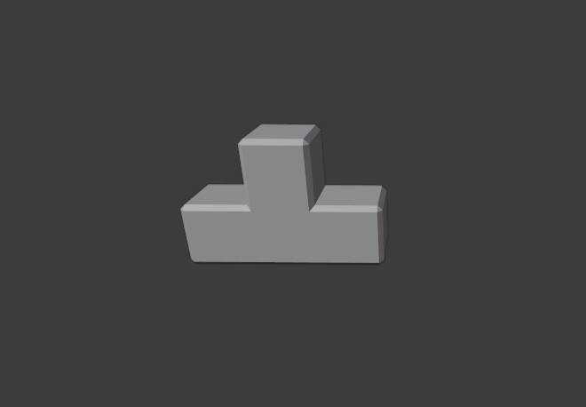 Miniatura 3 do modelo 3D A tetris puzzle