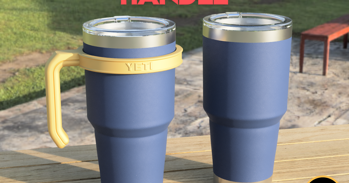 30 oz Tumbler Handle by JamesThePrinter | Download free STL model ...