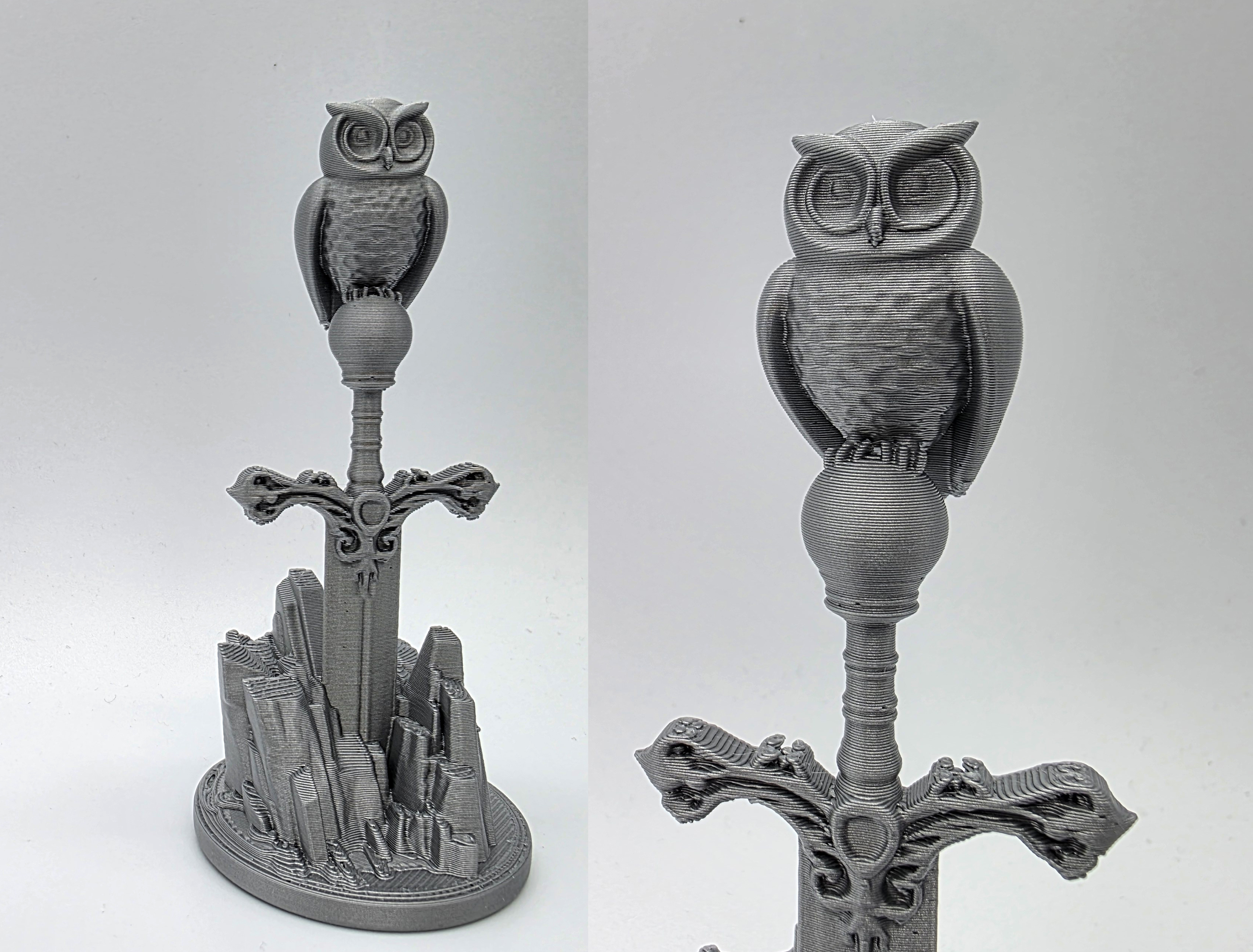 Owl on the Sword Miniature