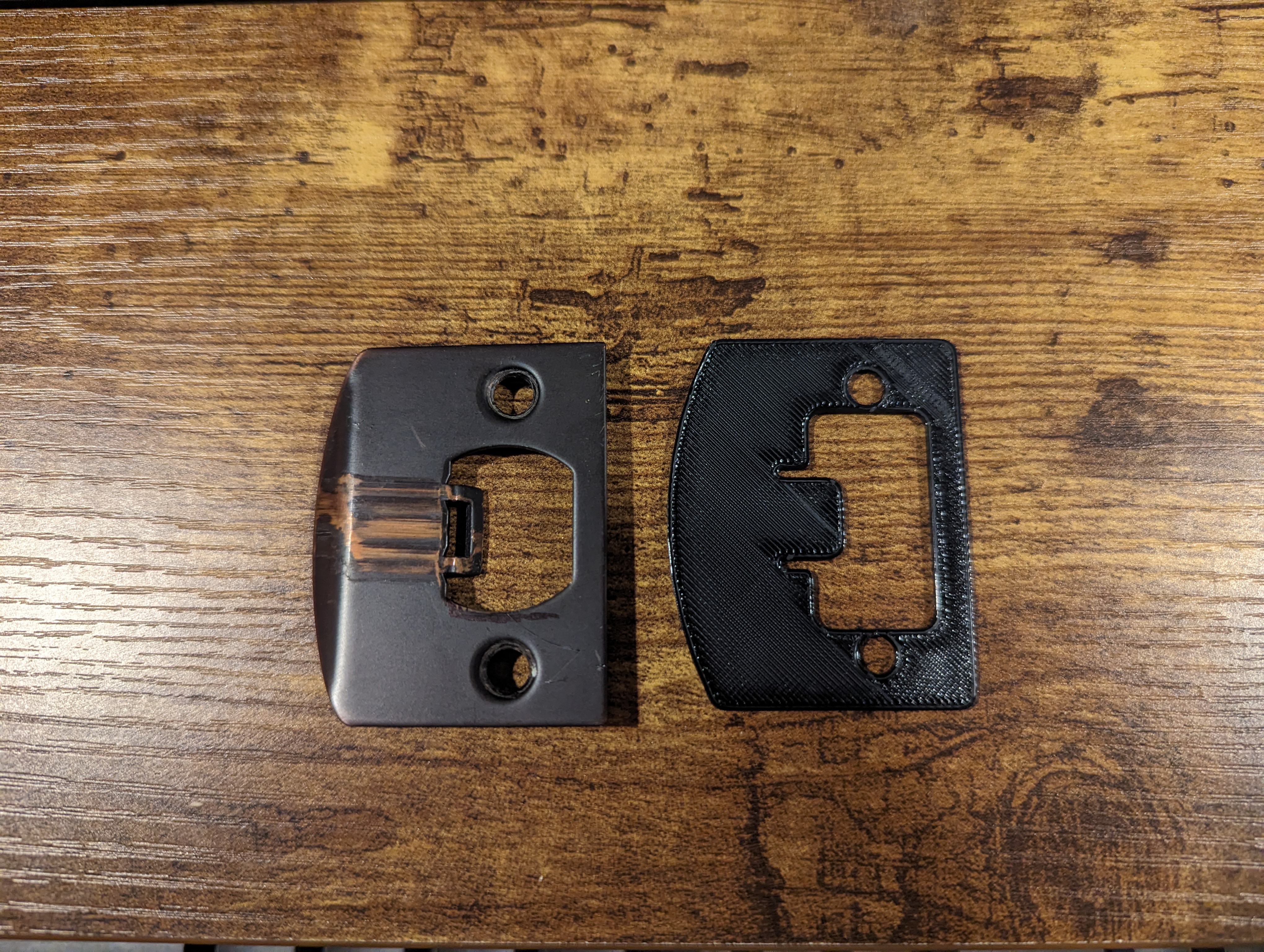 Miniatura 3 do modelo 3D Interior Door Strike Plate