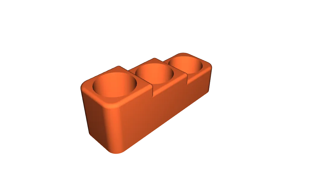 Parametric Flower Pot for 3 Plants by Adam | Download free STL model ...