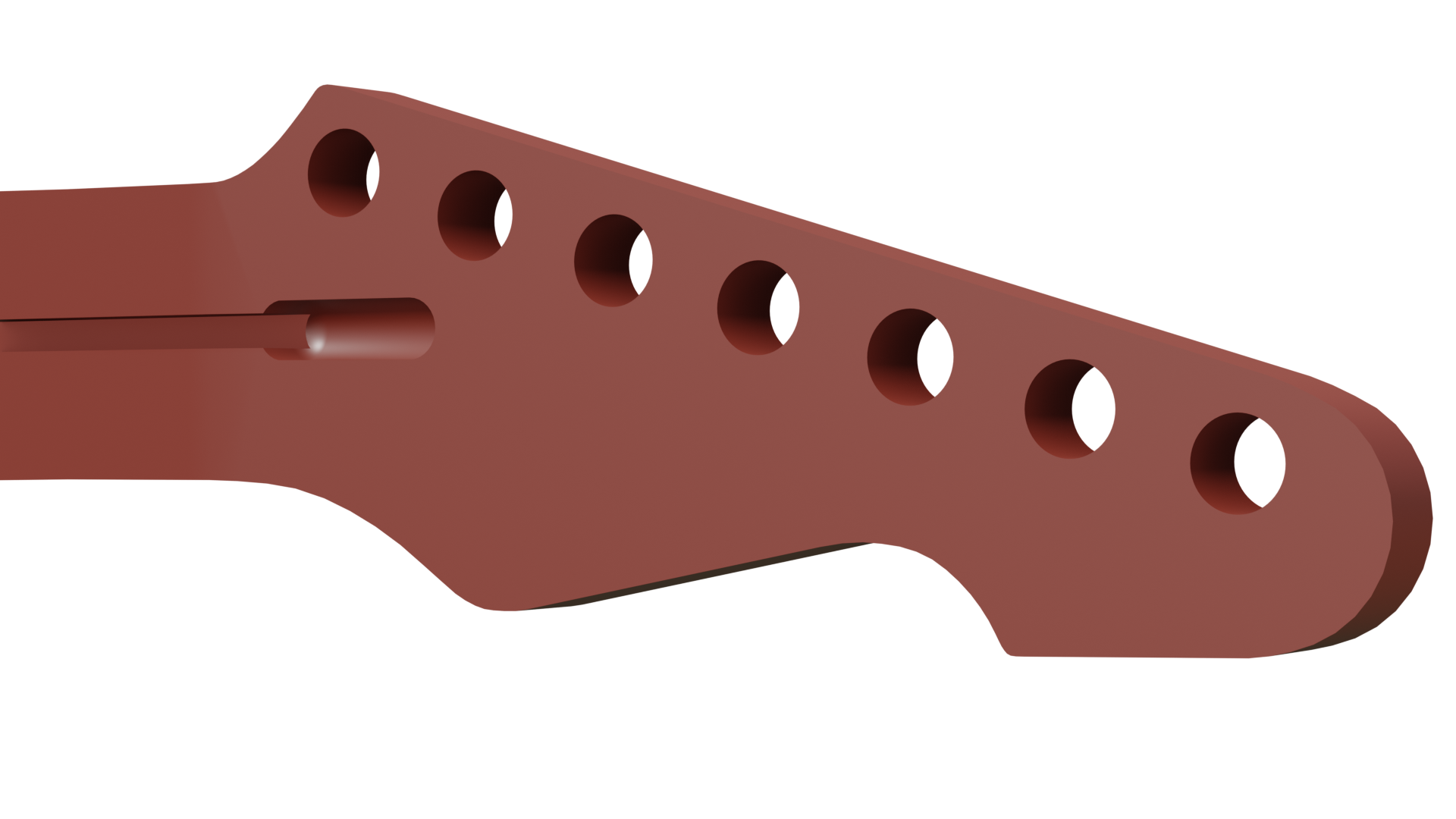 7 string baritone electric guitar