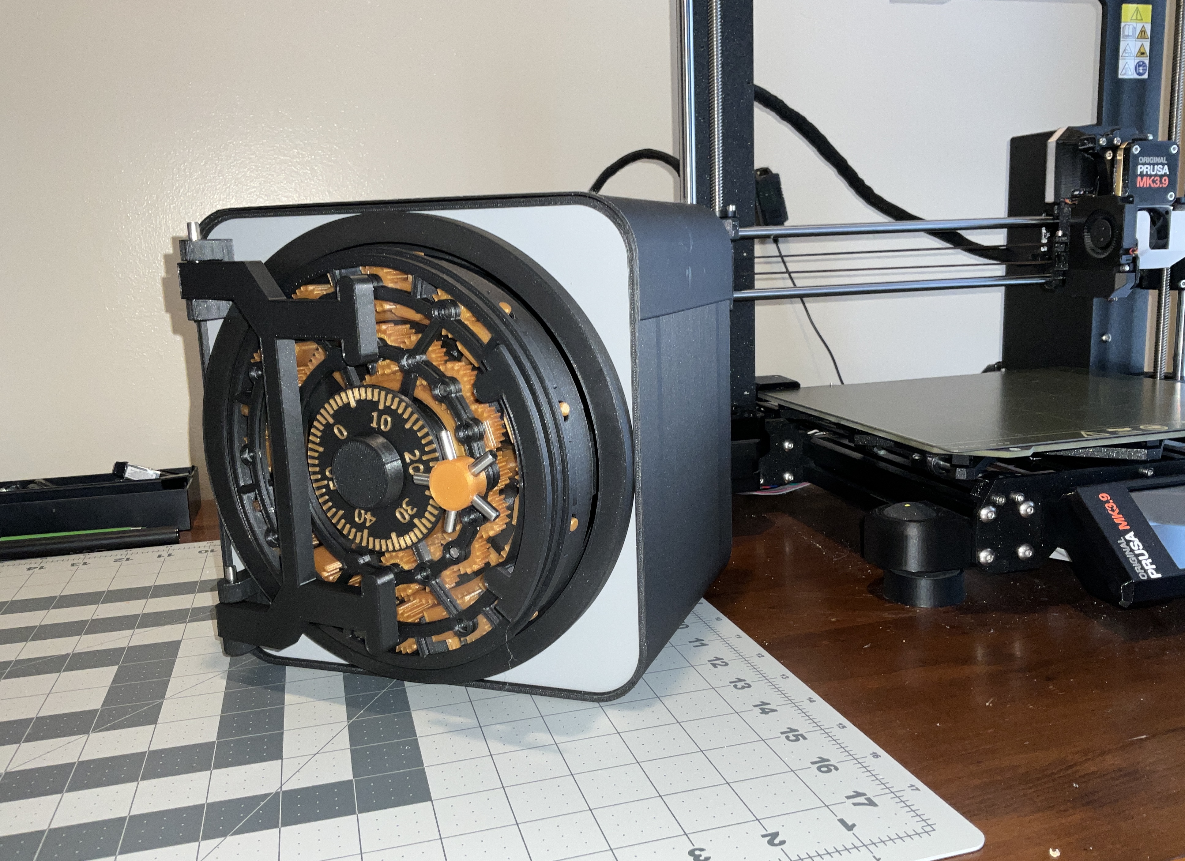 Combination Vault - Combination Lock Sound 3D model thumbnail