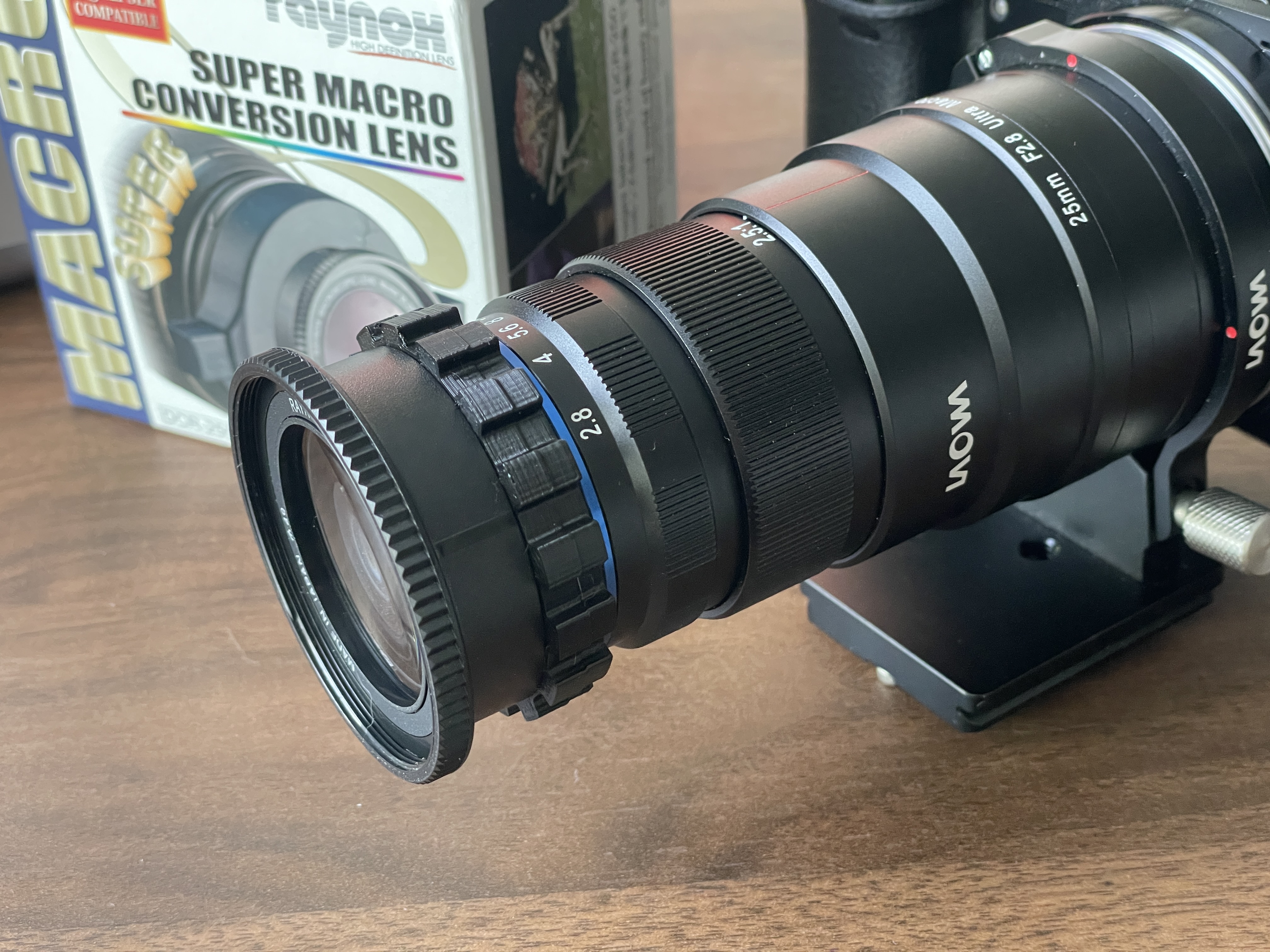 Laowa bayonet to 43mm camera lens filter thread adaptor
