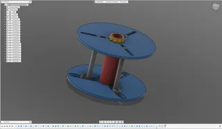 Adjustable spool by ZbychuM | Download free STL model | Printables.com