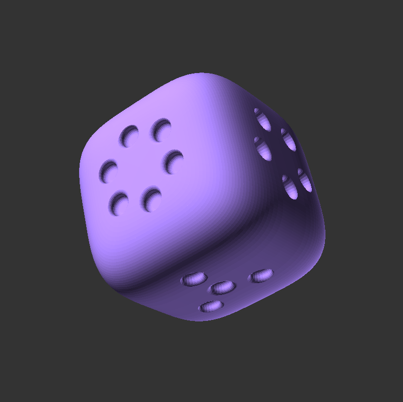 Miniatura 2 do modelo 3D SUPER dice