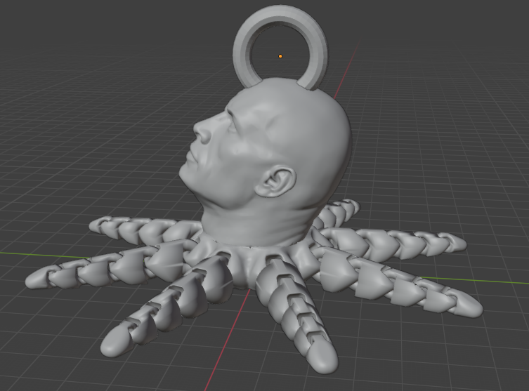 Roctopus Keychain