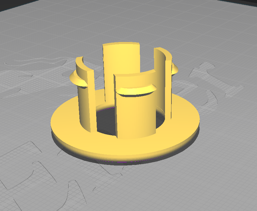sink overflow ring