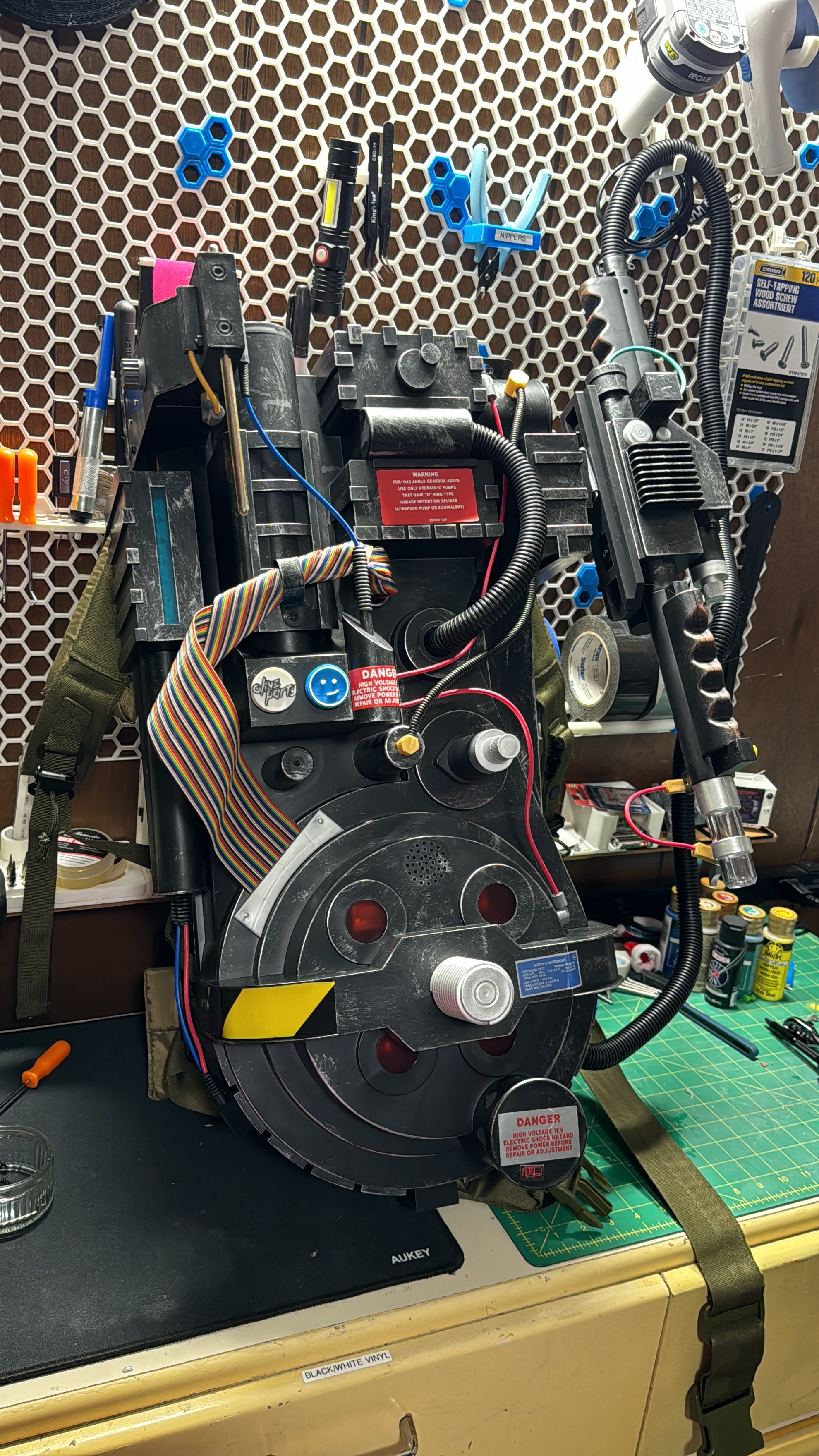 Ghostbusters Proton Pack Flair Caps