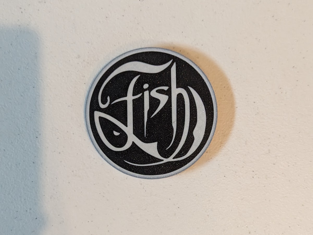 Fish Logo Coaster