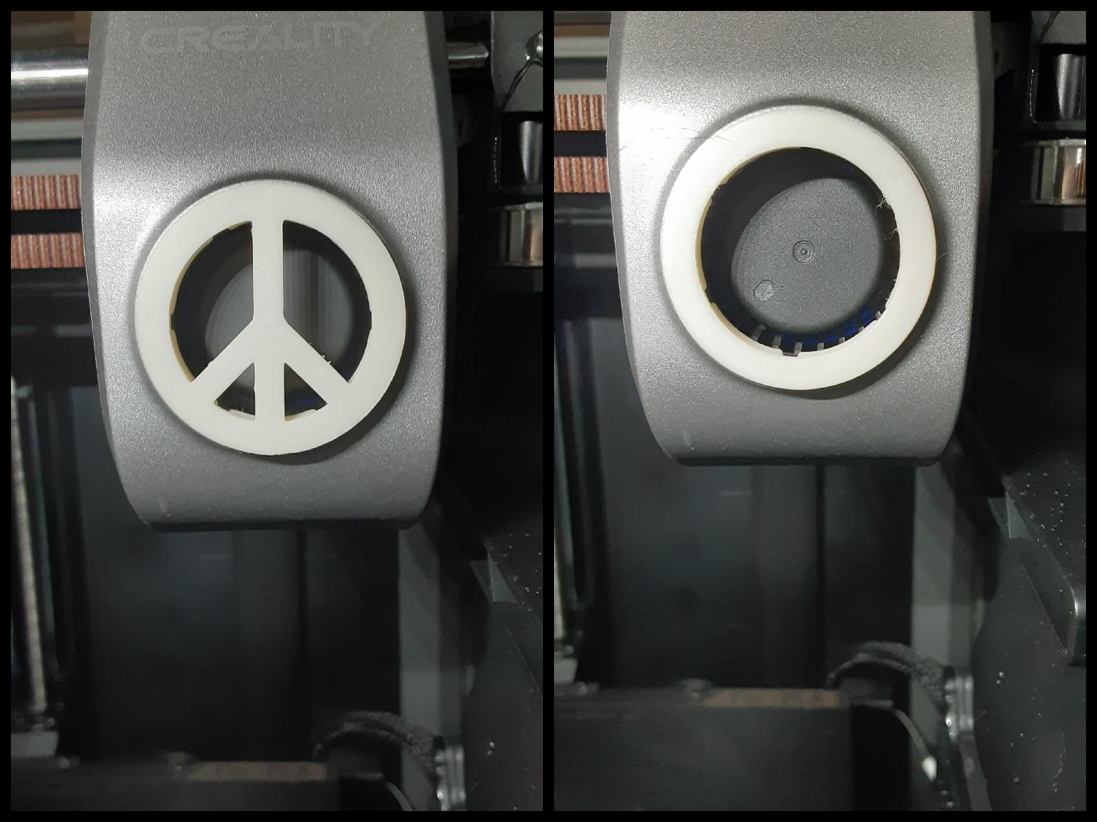 Creality K1 / K1C hotend ring / grill