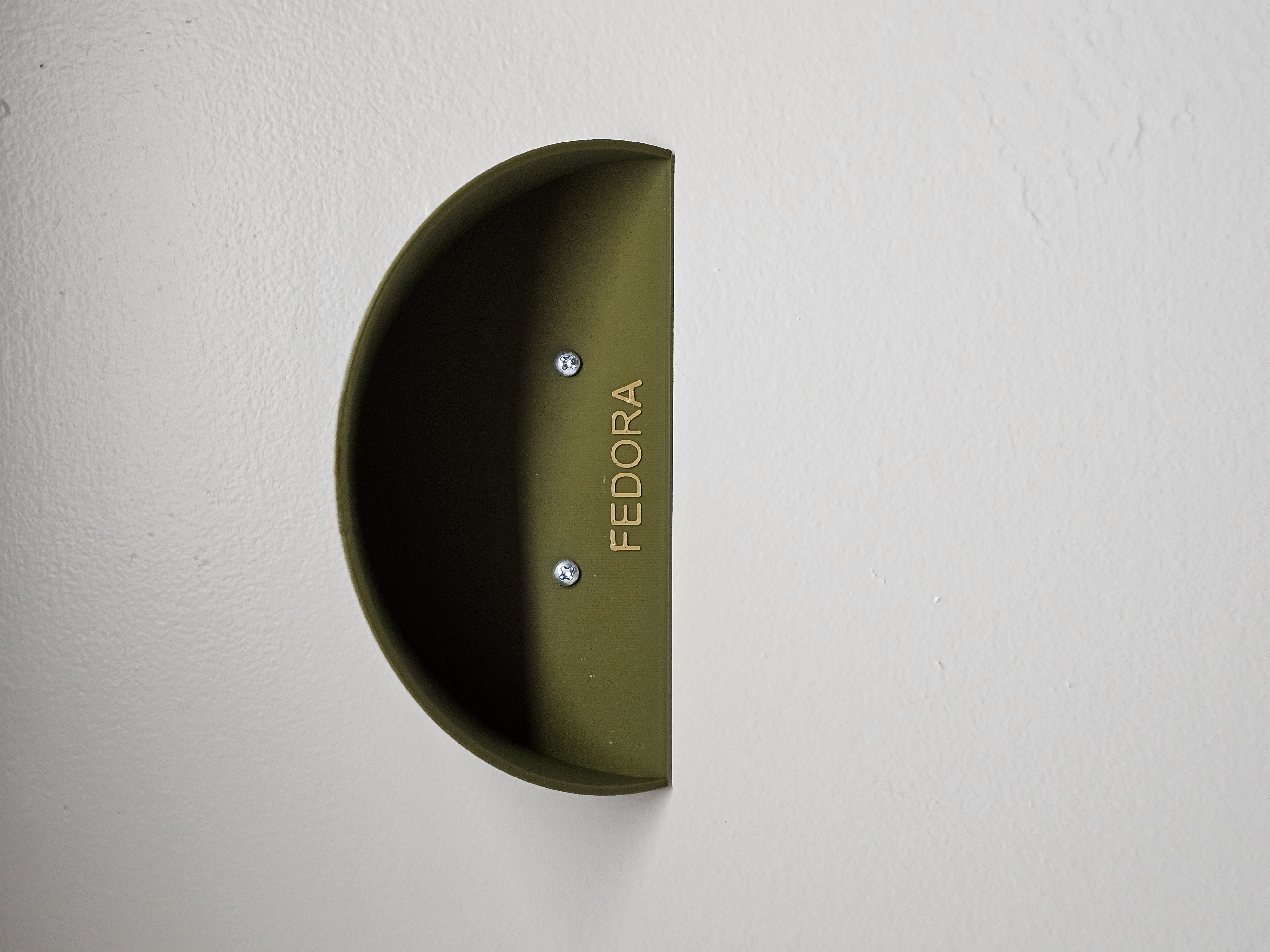 Fedora Hat Wall Mounted Holder Hanger Hook Rack Organizer
