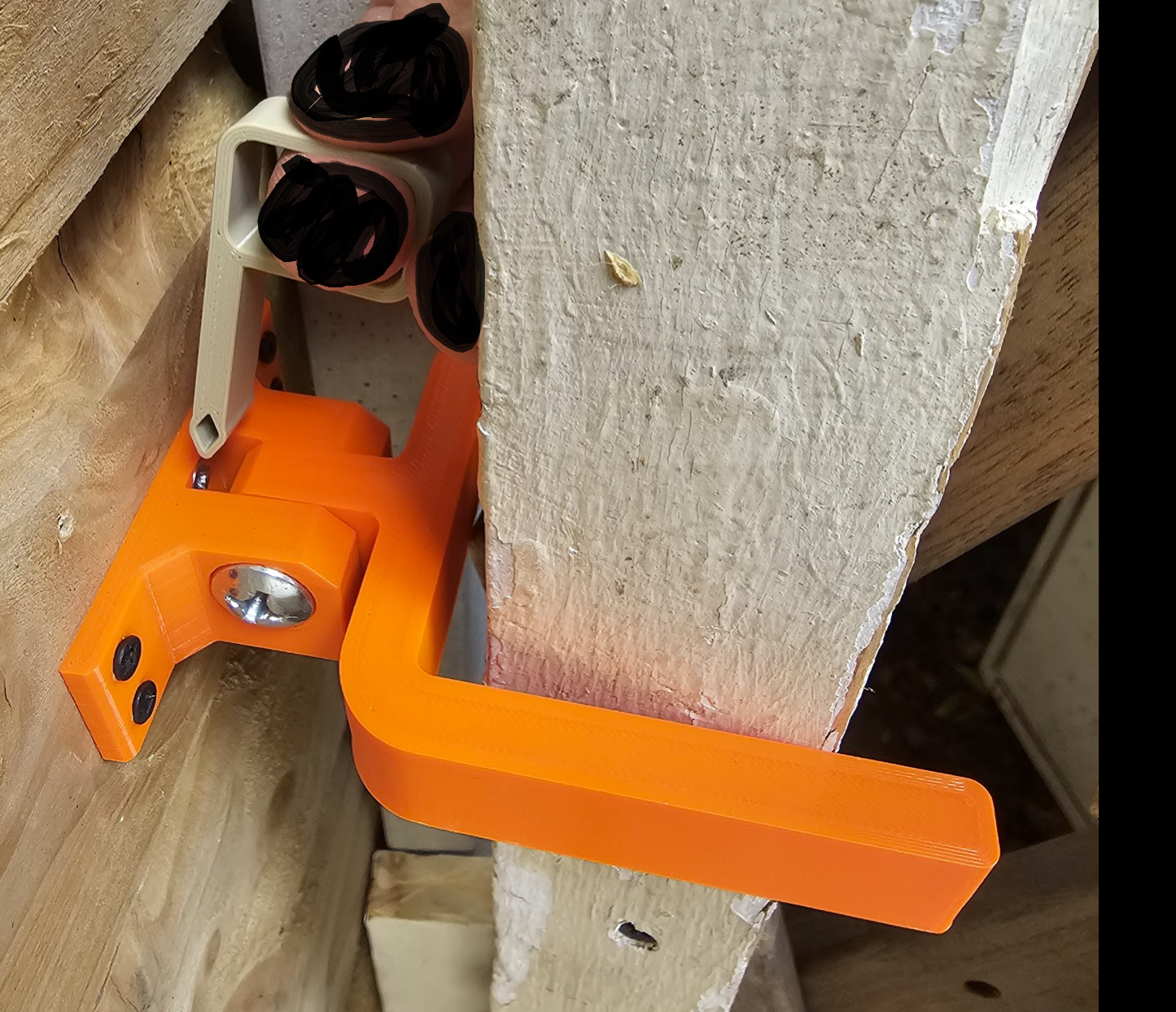 Miniatura 3 do modelo 3D Gate Latch