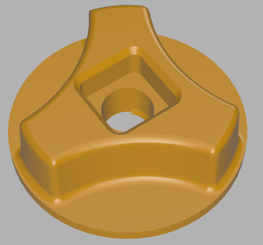 Headboard knob