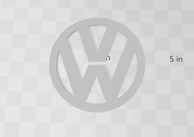 VW Logo sign