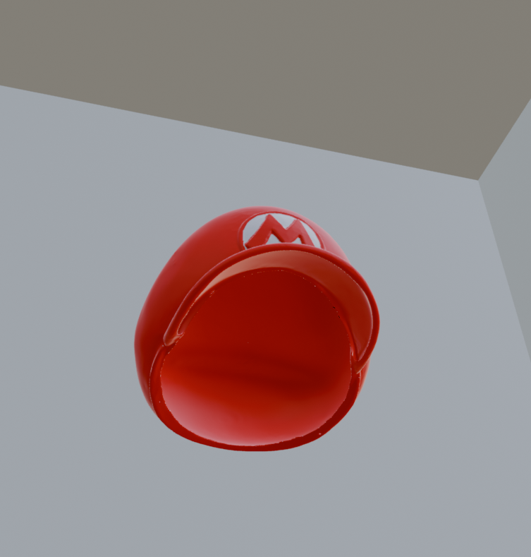 Miniatura 6 do modelo 3D Mario Cap